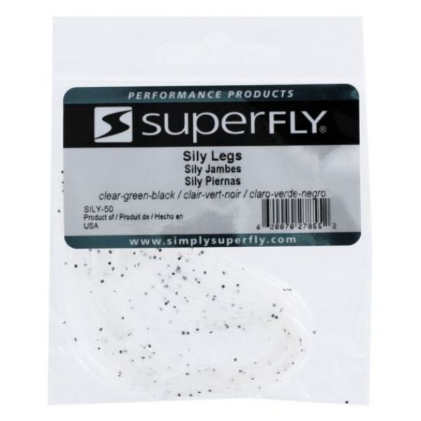 Superfly Sily Legs - Clear/Green/Black