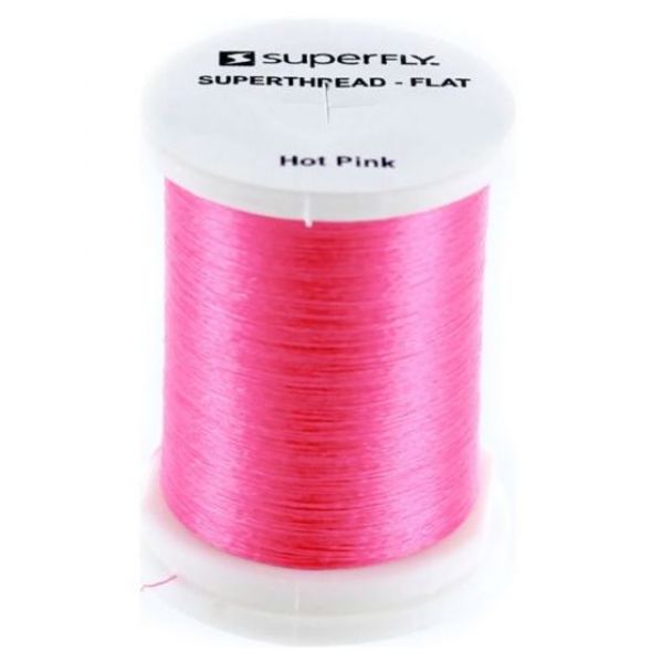 Superfly Superthread Flat - 3/0 - Hot Pink