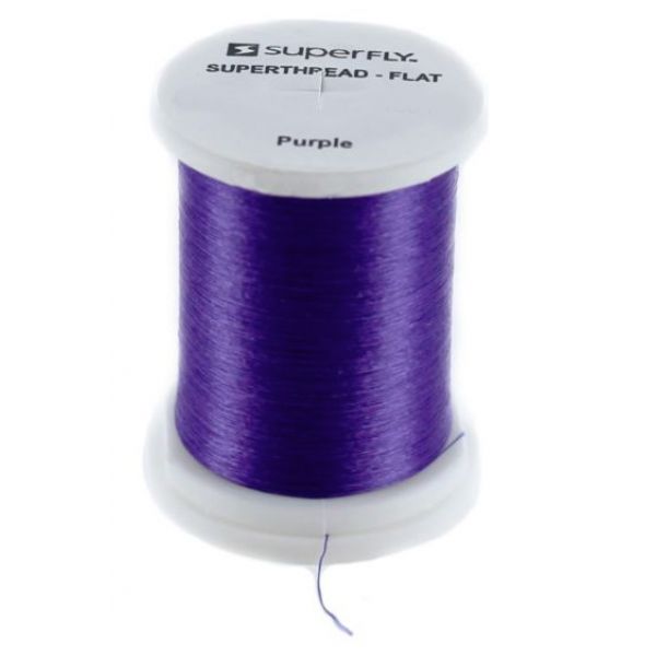 Superfly Superthread Flat - 3/0 - Purple