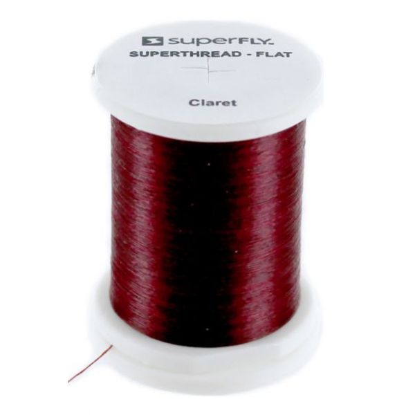 Superfly Superthread Flat - 3/0 - Claret