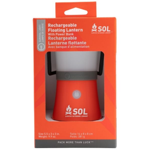 Survive Outdoors Longer Floating Lantern with Power Bank