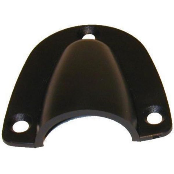 T-H Marine Clam Shell Vent - 1-7/8in Opening - 2in Base - Black - Pair