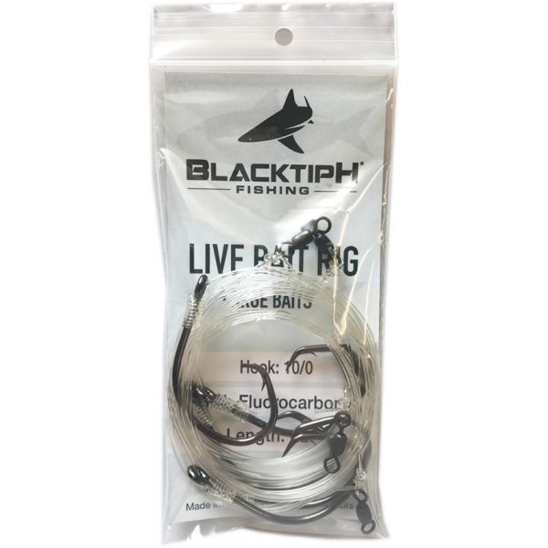 Tackle Crafters BlacktipH Live Bait Rigs - Large - 10/0