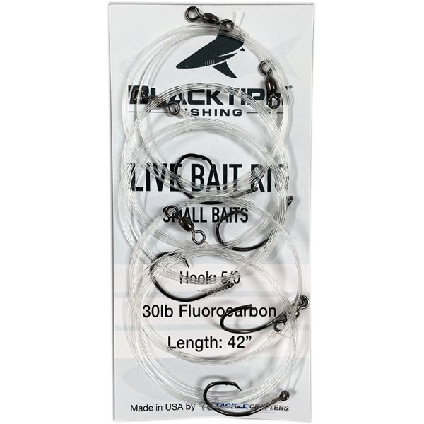 Tackle Crafters BlacktipH Live Bait Rigs - Small - 5/0