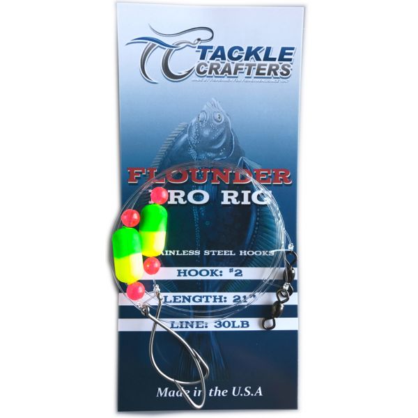 Tackle Crafters Flounder Pro Rig - 2 pack