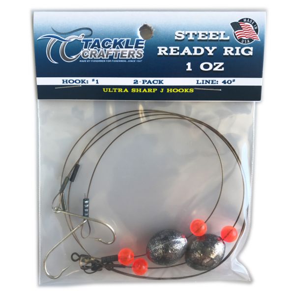 Tackle Crafters Steel Redy Rig 1.5 oz. - 2 pack