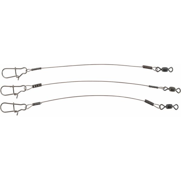 Eagle Claw Fishing Heavy Duty Black 9 Wire Leaders 3-Pack