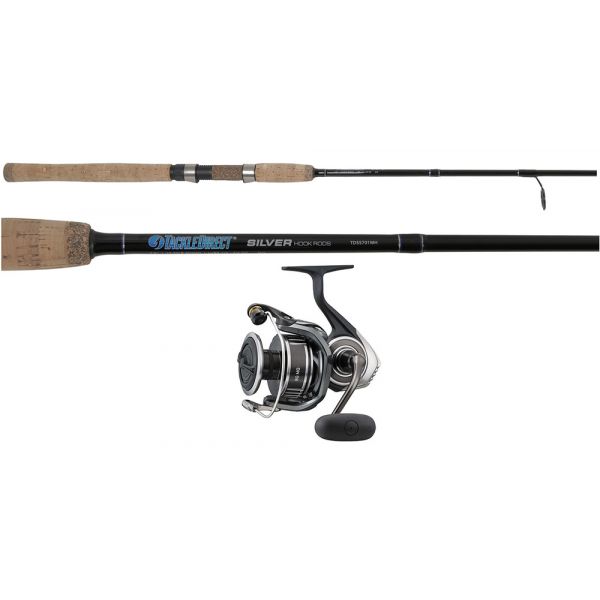 TackleDirect BGMQ3000D-XH/TDSS701MH Silver Hook Spinning Combo