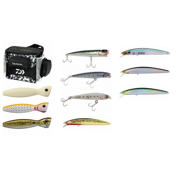 TackleDirect Daiwa Premium Striped Bass Lure Kit