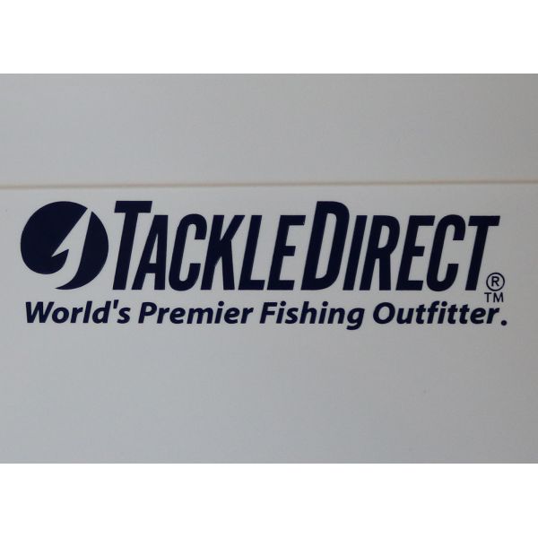 TackleDirect Die Cut Vinyl Logo Decal - 10