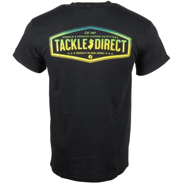 TackleDirect Dorado Badge Short Sleeve T-Shirt - Black - Large