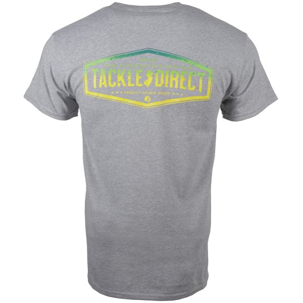 TackleDirect Dorado Badge Short Sleeve T-Shirt - Sports Grey - 2X-Large