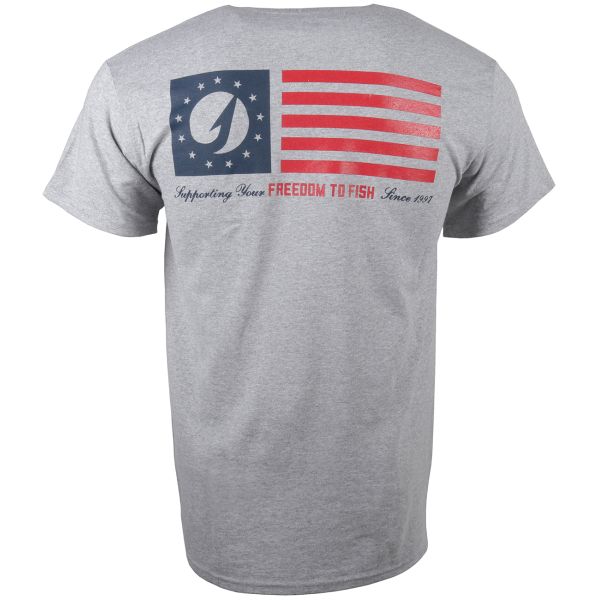 TackleDirect Freedom Short Sleeve T-Shirt - Sports Grey - Small