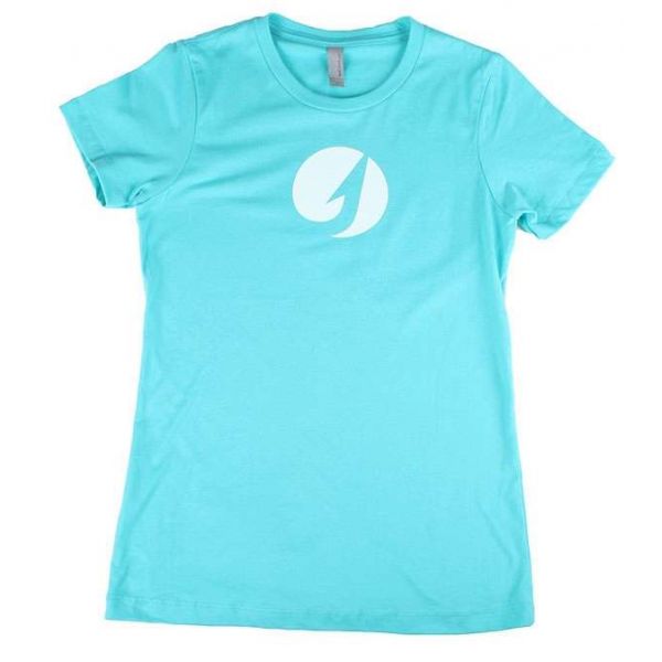 TackleDirect Hook Logo Women's T-Shirt - Tahiti Blue - Size X-Small