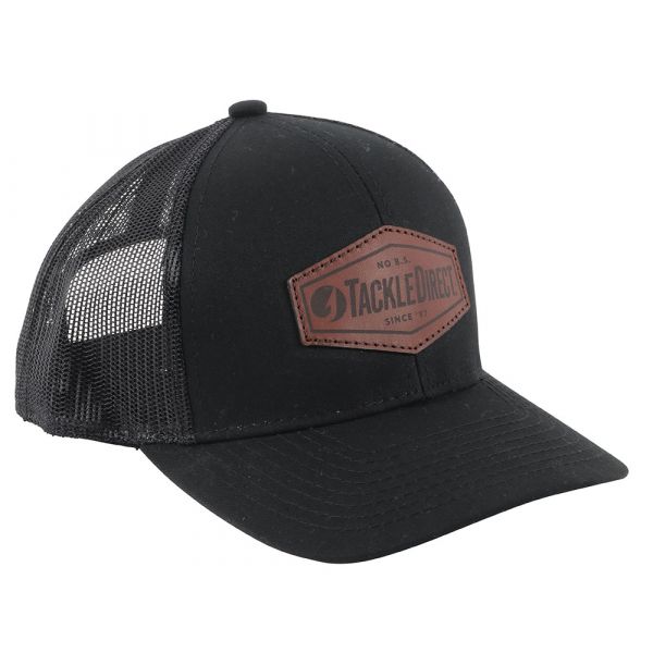 TackleDirect Leather Patch Trucker Hat