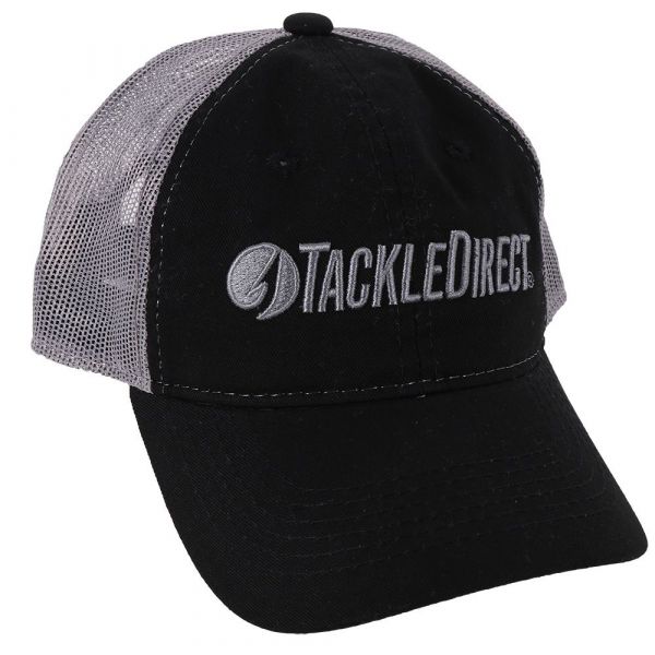 TackleDirect Logo Trucker Cap - Black/Charcoal