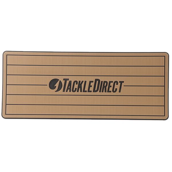 TackleDirect Seadek Helm Pad - Large- Mocha/Black Faux Teak