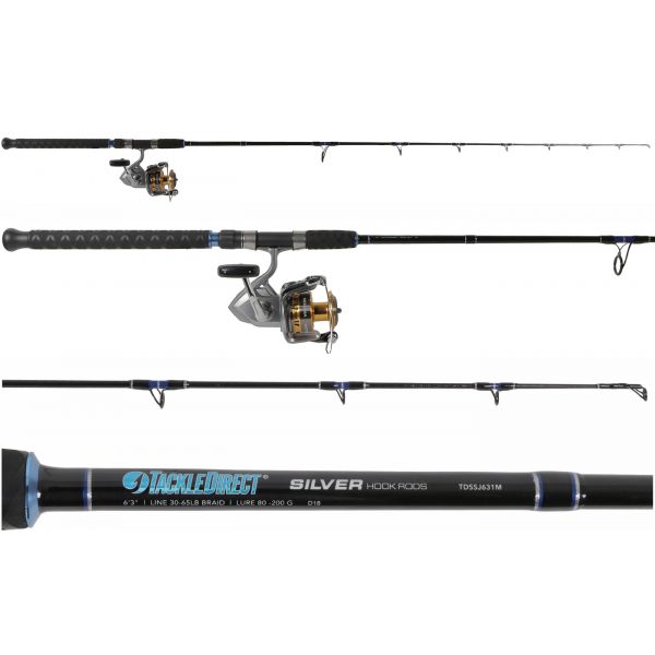 TackleDirect Silver Hook / Shimano Sedona Spinning Combos