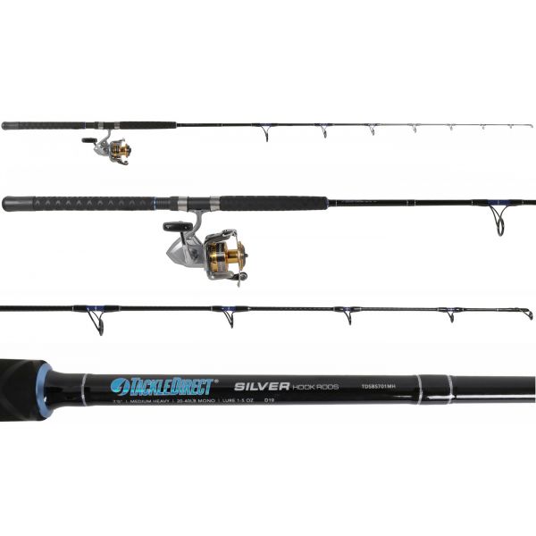 TackleDirect Silver Hook TDSBS701MH/Shimano Sedona SE8000FI Boat Combo