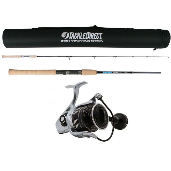 TackleDirect SLAIV3500DX/TDSSTS703MH Silver Hook Spinning Combo