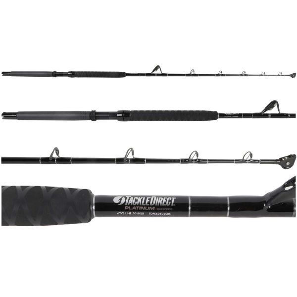 TackleDirect TDPS605080RS Platinum Hook Roller Stripper Standup Rod