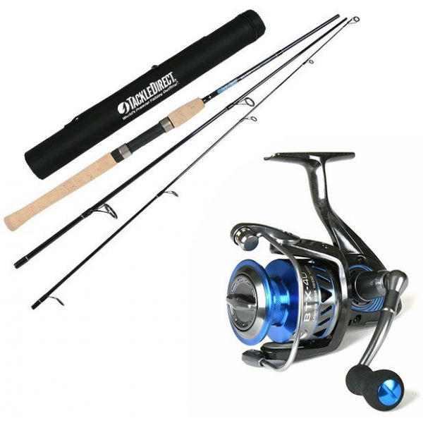 TackleDirect Silver Hook TDSSTS703M / Okuma BTX-40 Travel Combo