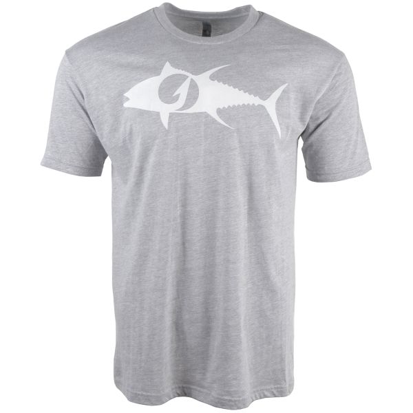TackleDirect Tuna Logo Men's T-Shirt - Heather Gray - Size Large