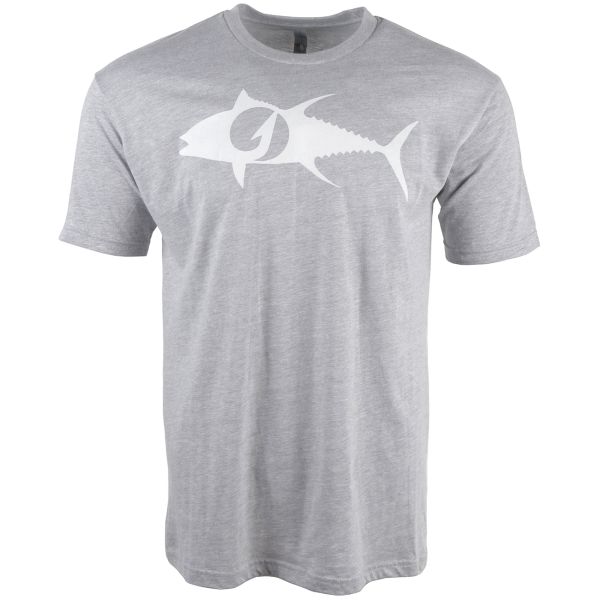 TackleDirect Tuna Logo Men's T-Shirt - Heather Gray - Size X-Large