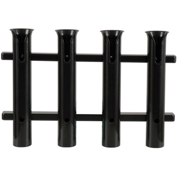 TACO 4-Rod Poly Rod Rack, Deluxe Black - P03-064B