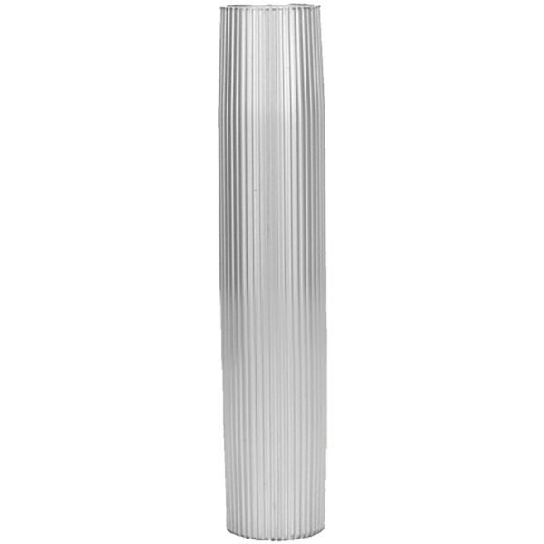 Taco Aluminum Ribbed Table Pedestal