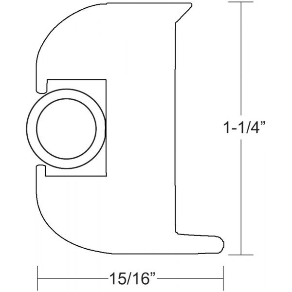 Taco Flex Vinyl Rub Rail Kit