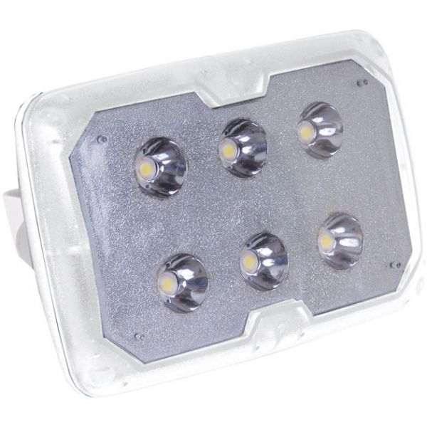 TACO LED Spreader Light w/SS Adjust. Tilt Mount, Clamp - F38-4600WHA-1