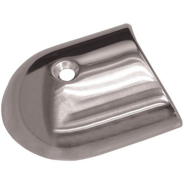 TACO Polished Stainless Steel 2-19/64in Rub Rail End Cap