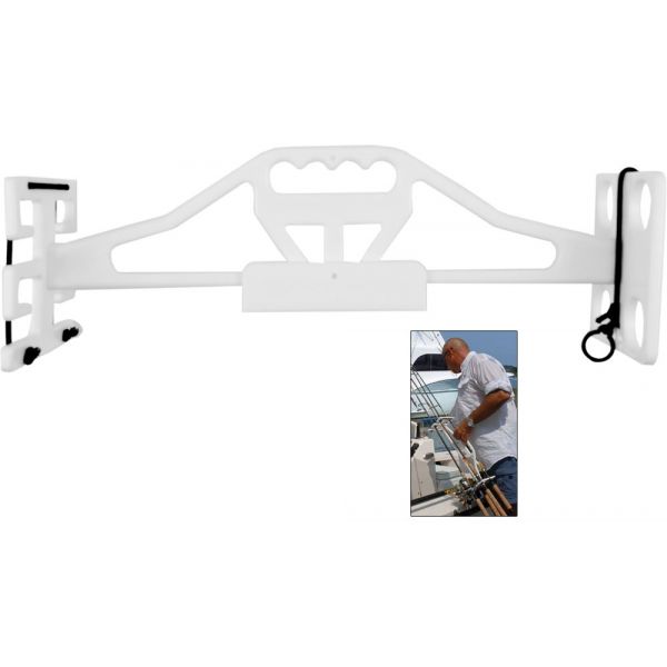 TACO Rod & Reel Tote'Em Rack with Wall Mount - P03-144W