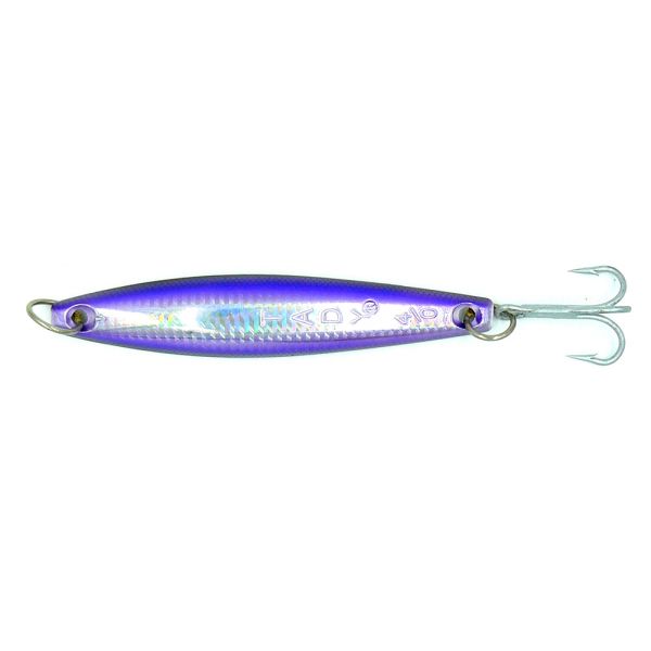 Tady 4/0 Photo Finish Lure Treble Hook Purple Silver Mirror