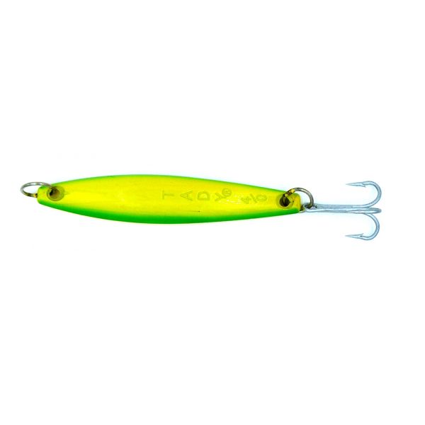 Tady 4/0 Yoyo Lure - Treble Hook Green Yellow