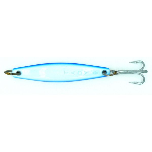 Tady #9 Yoyo Surface Lure Treble Hook - Blue White