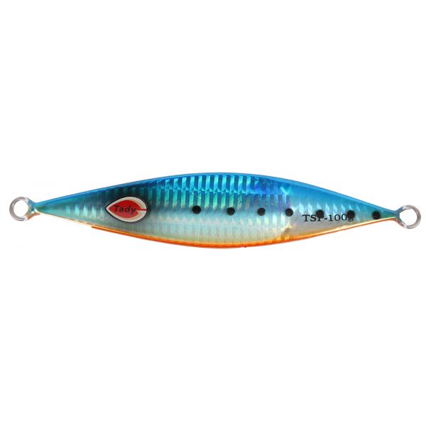 Tady Slow Pitch Jig 100g Blue Hologram