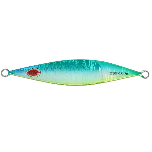 Tady Slow Pitch Jig 100g Green Hologram