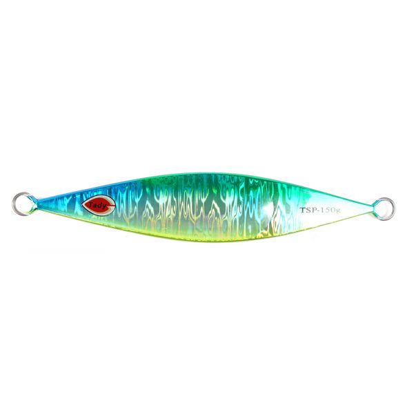 Tady Slow Pitch Jig 150g Green Hologram