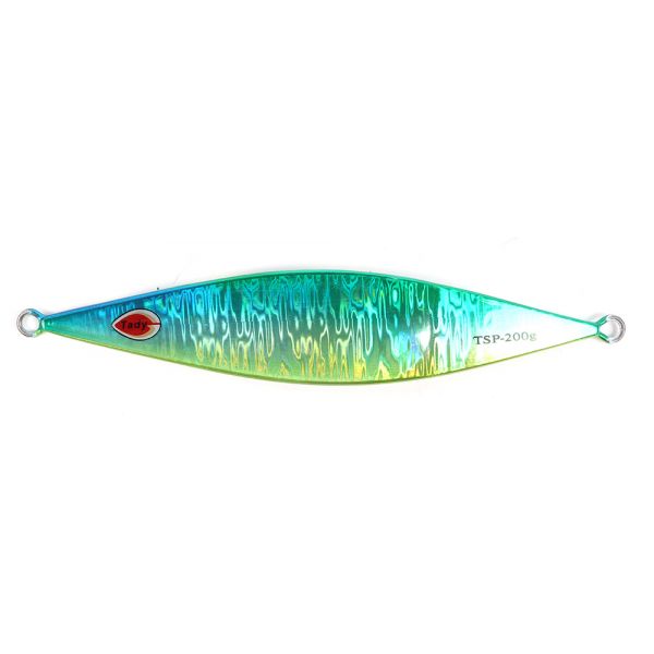 Tady Slow Pitch Jig 200g Green Hologram