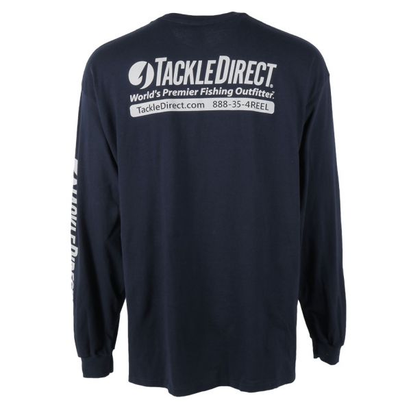 TackleDirect Logo-T Long Sleeve Navy L