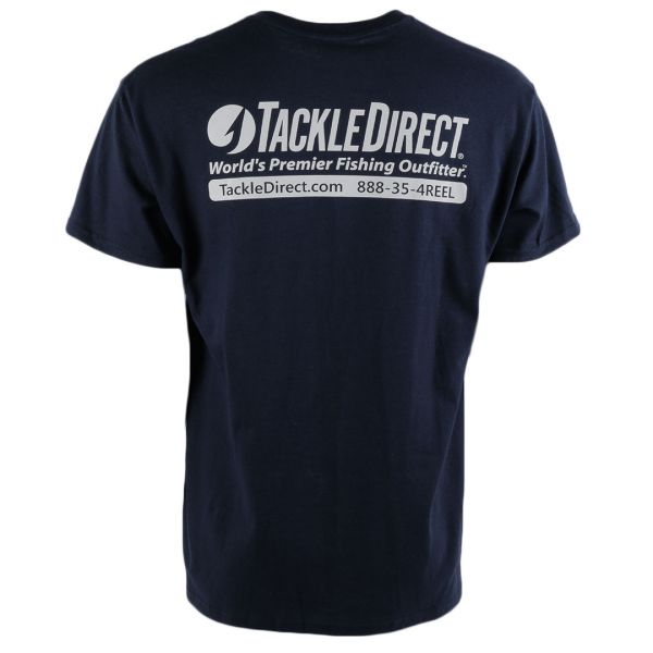 TackleDirect Logo-T Short Sleeve Navy  L