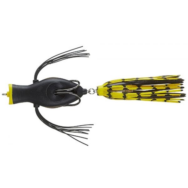 Teckel USA Duckroaker Popper Frog - Black Bird