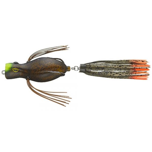 Teckel USA Duckroaker Popper Frog - Green Pumpkin