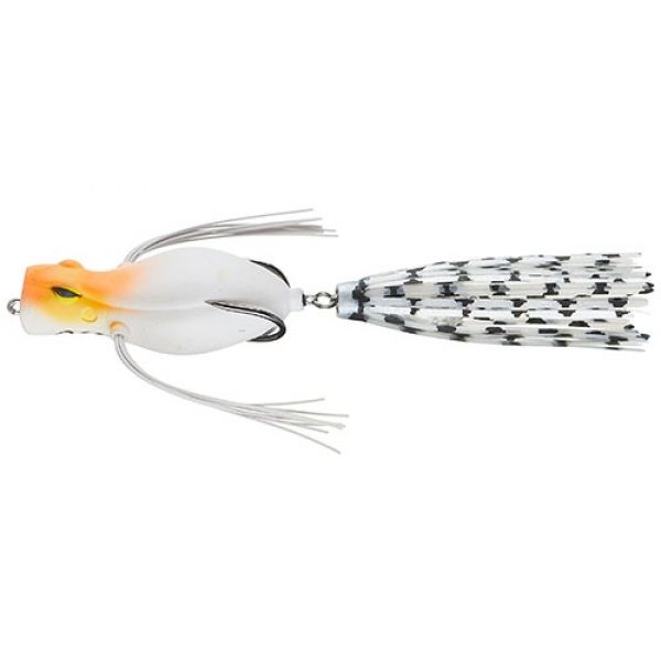 Teckel USA Duckroaker Popper Frog - Pearl White