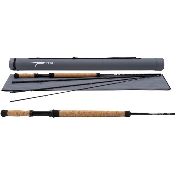 Temple Fork Outfitters Pro II Two Handed Fly Rod w/Case