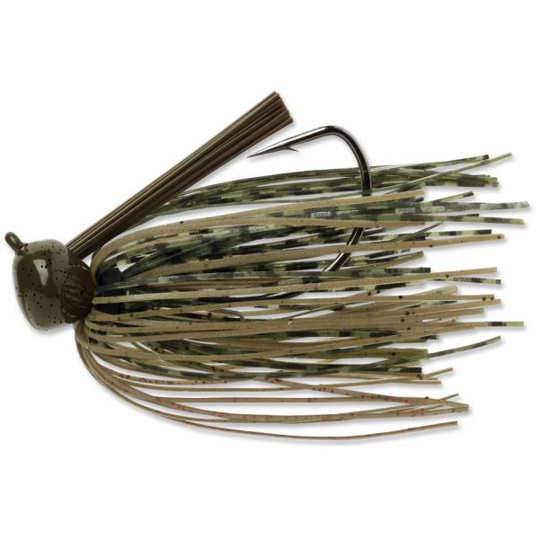 Terminator Weedless Football Jig - 1/2oz - Green Pumpkin