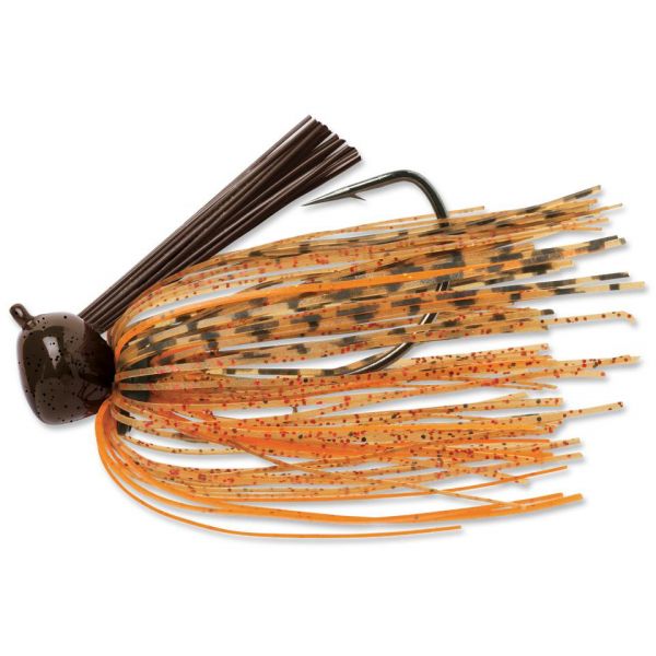 Terminator Weedless Football Jig - 1oz - Pumpkin Orange