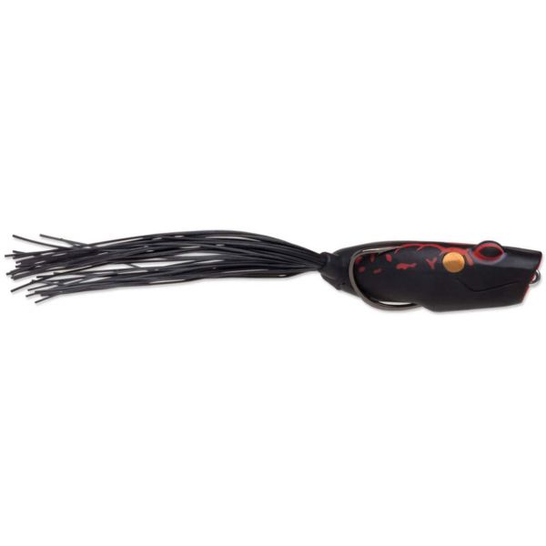 Terminator Popping Frog Lure Black Camo